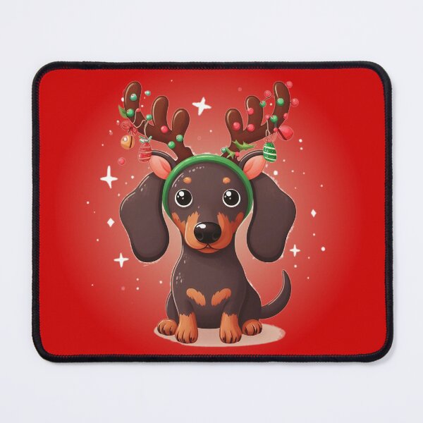 Item preview, Christmas puppy dachshund - Cute christmas design for you sweater, gifts or pet houseware designed and sold by Fanaticos.