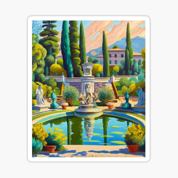 Item preview, Gardens of Achilleion designed and sold by ArtsDestination.