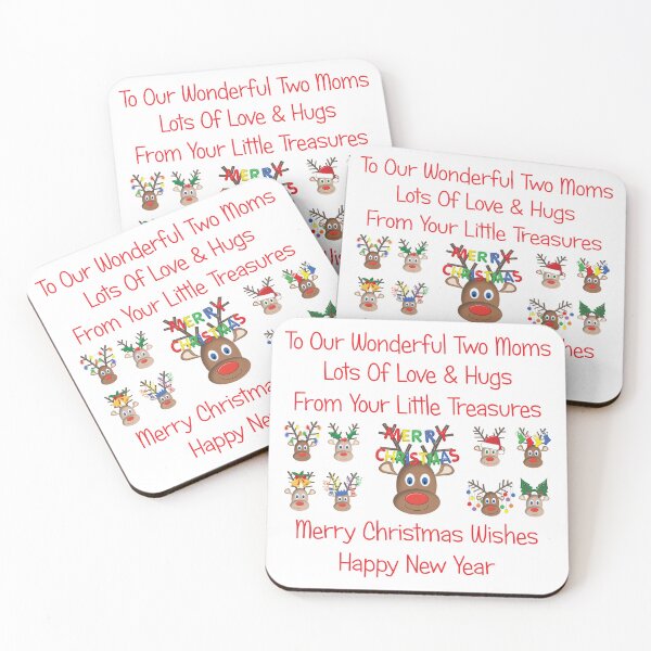 Item preview, Our Wonderful Two Moms Merry Christmas designed and sold by RosieLadyLove.