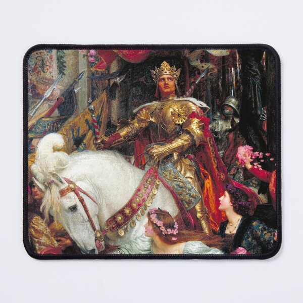 Item preview, The Two Crowns - Sir Frank Dicksee designed and sold by forgottenbeauty.