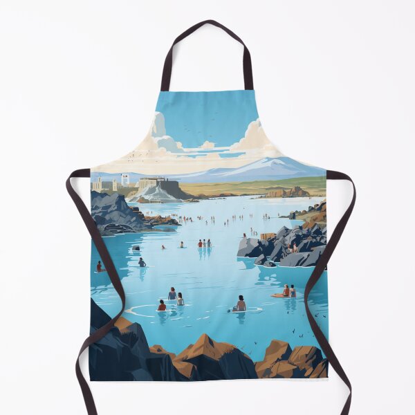 Item preview, A Vintage Travel Illustration of Reykjavik - Iceland  designed and sold by GoodOldVintage.