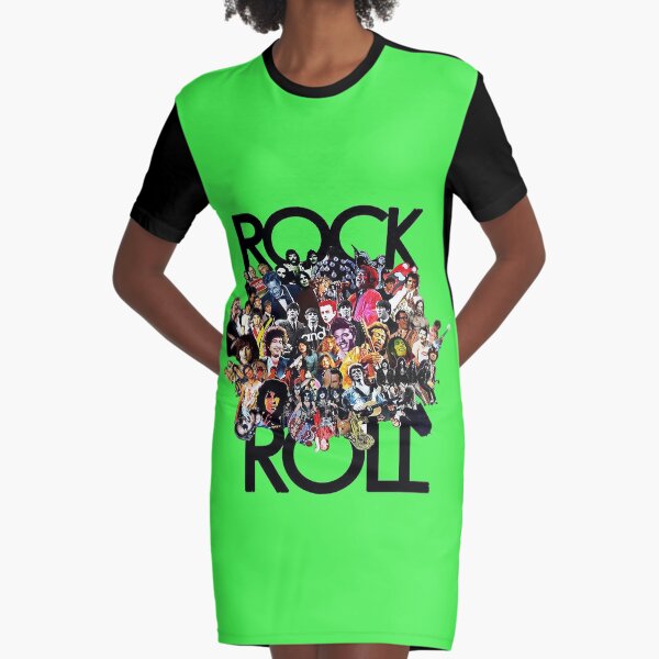 Rock and Roll T-Shirt Kleid