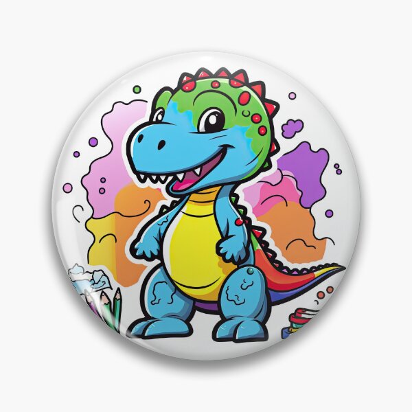 Item preview, Artistic Dino Dabbler designed and sold by DenseColor.