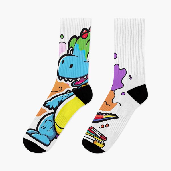 Item preview, Artistic Dino Dabbler designed and sold by DenseColor.