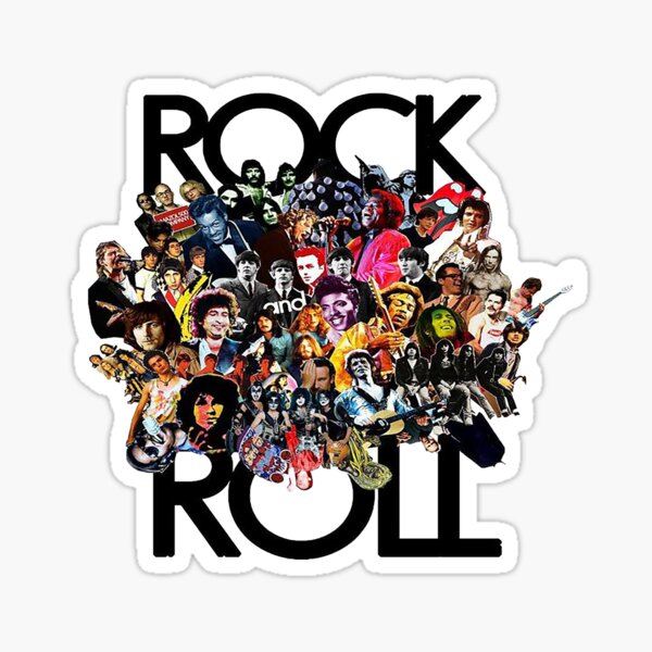 Rock And Roll Sticker