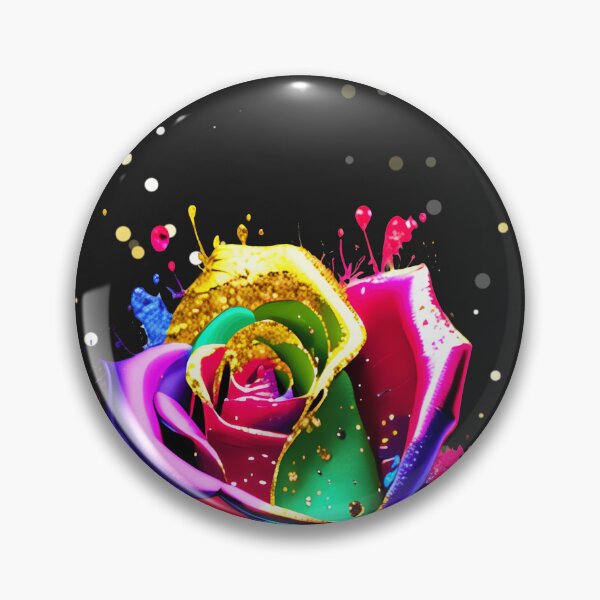 Item preview, colorful rose designed and sold by MIKEASHOP156.