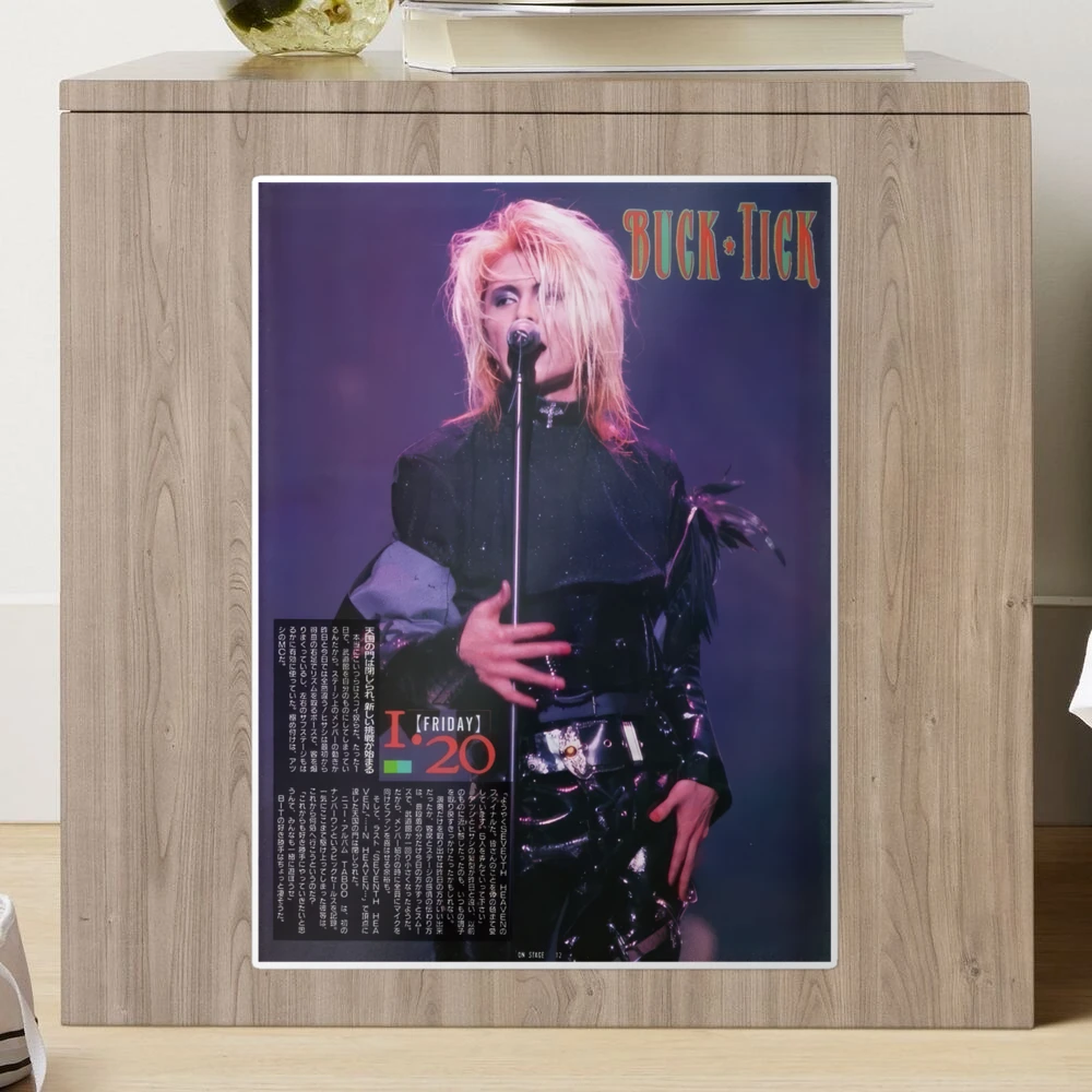 BUCK-TICK櫻井さんの写真とステッカー Atsushi Sakurai Buck Tick