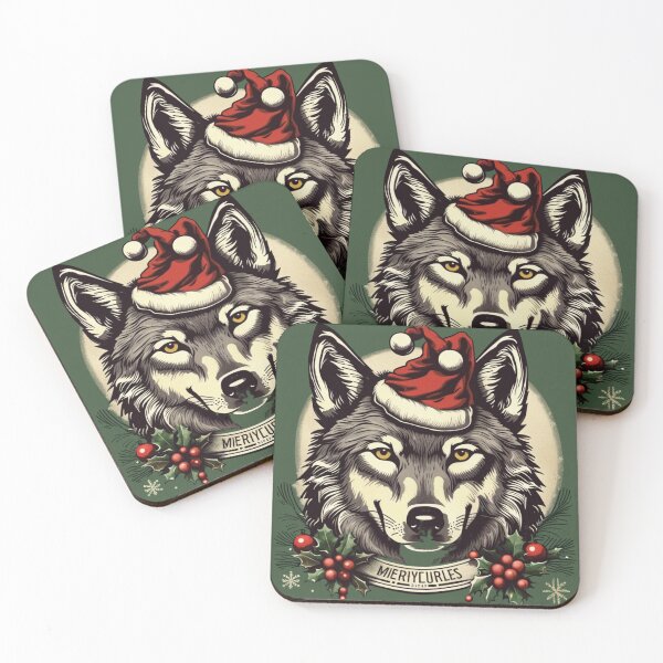 Item preview, Snowflakes & Wolves: A Christmas Celebration designed and sold by NightshadeWolfs.