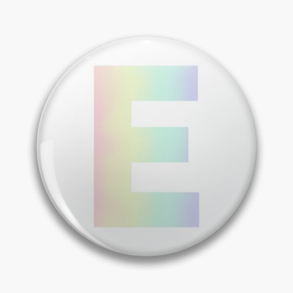 Item preview, Pastel Letter E designed and sold by Toridwn.