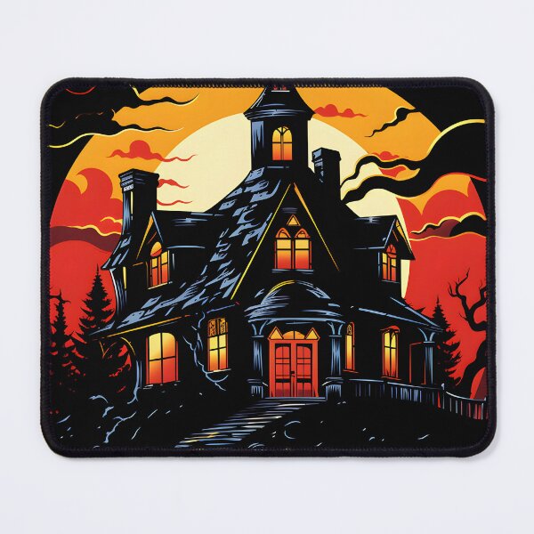 Item preview, House in the dark in halloween day. designed and sold by Fairytale-11.