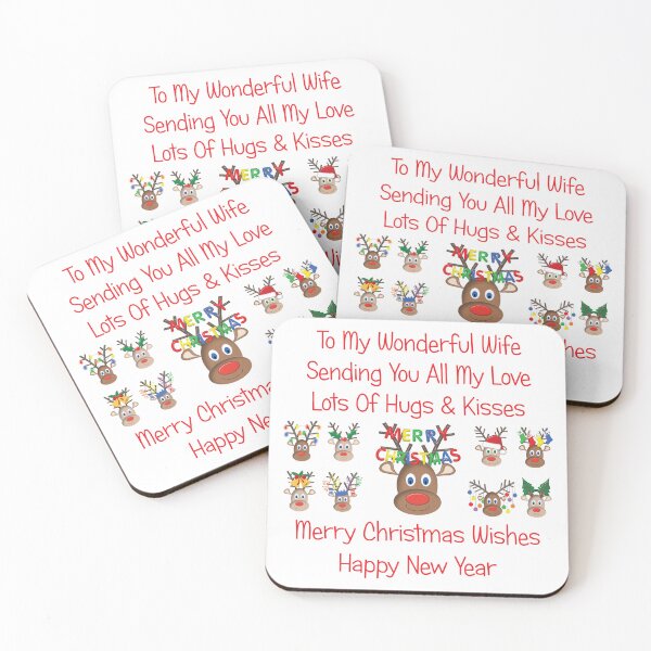 Item preview, To My Wonderful Wife Merry Christmas designed and sold by RosieLadyLove.