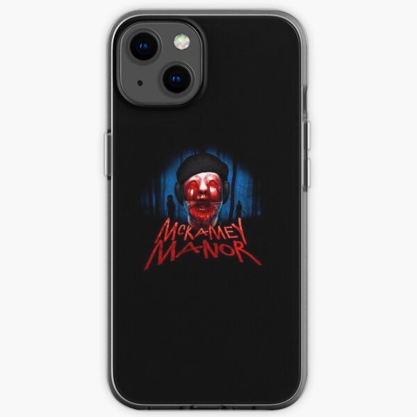 McKamey Manor Scary Face Design iPhone Soft Case