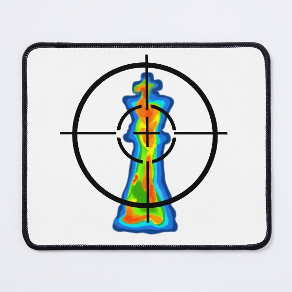 Item preview, Sniper Target aim for the Chess king with heat signature designed and sold by noicethingys.