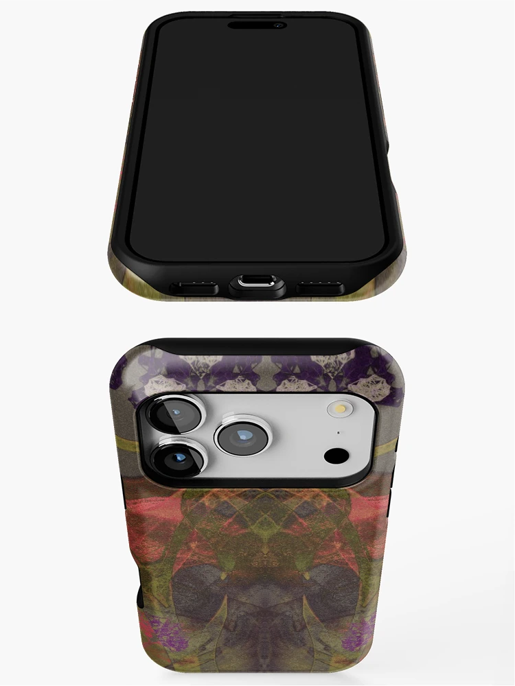 Aperçu 3 sur 4. Coque iPhone avec l'œuvre Garden Of Delights créée et vendue par Elizabeth Austin-Craig.