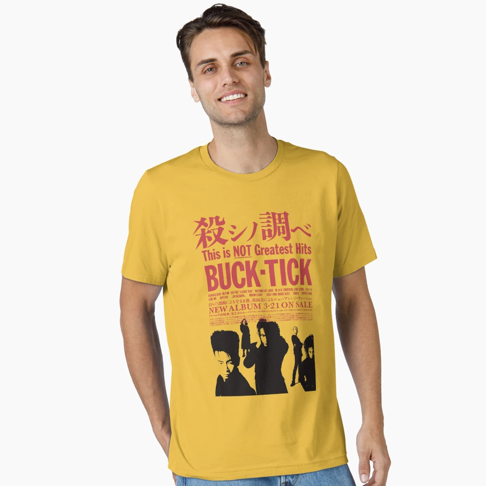 BUCK-TICK LOVE & MEDIA Tシャツ Buck-tick Tee-shirt, This is Not Greatest Full Face
