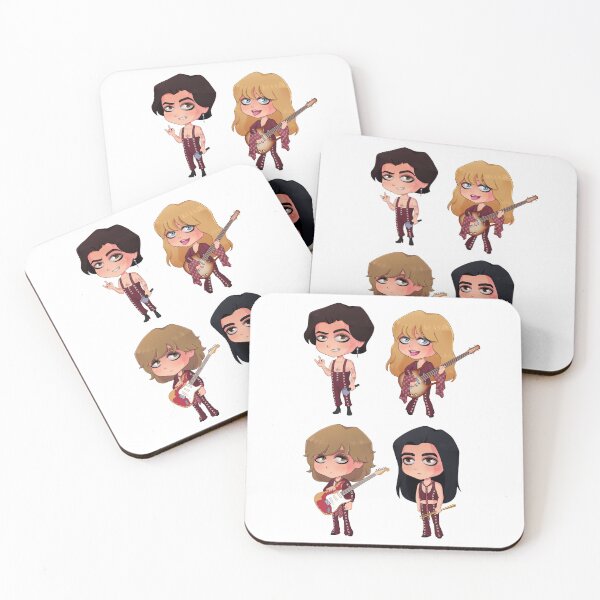 Item preview,  Rock band chibi designed and sold by StickWithMusic.