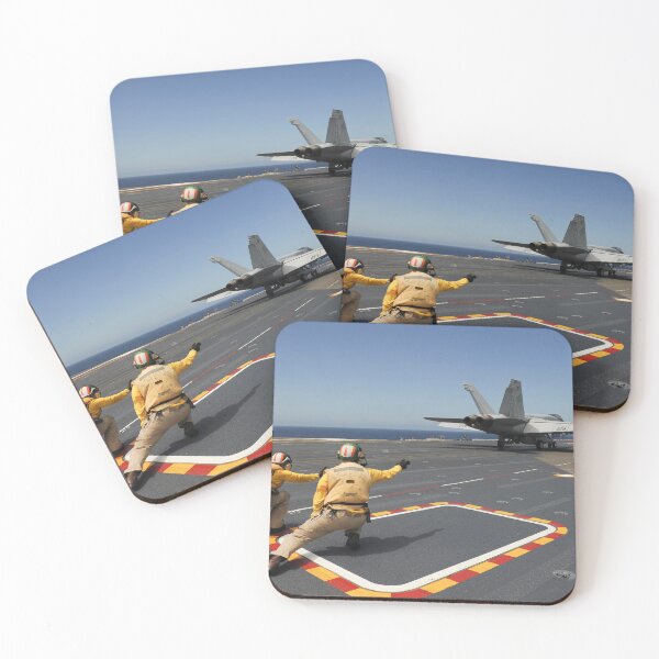 Item preview, STK108994M-An F/A-18E Super Hornet launches off the flight deck of USS Nimitz. designed and sold by StocktrekImages.