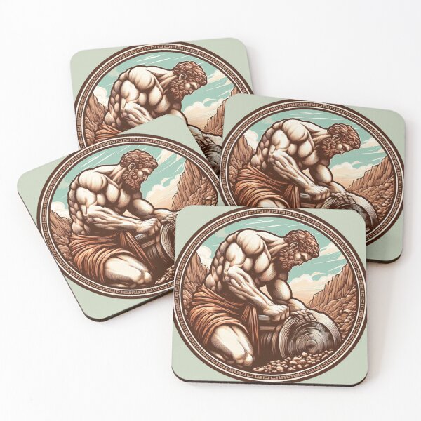 Item preview, Divine Greek God Sculpture: Muscular Mythic Artwork designed and sold by Doddlaix.