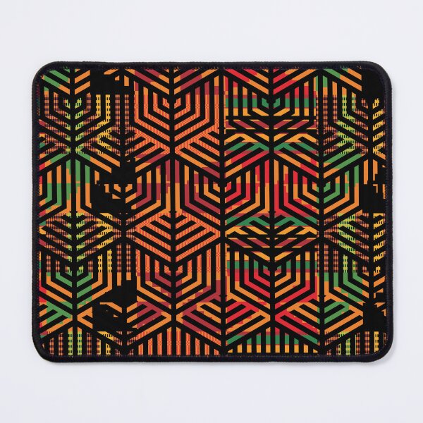 Item preview, Kente Pattern, Geometric Minimal, Love Africa  designed and sold by kentevibesshop.