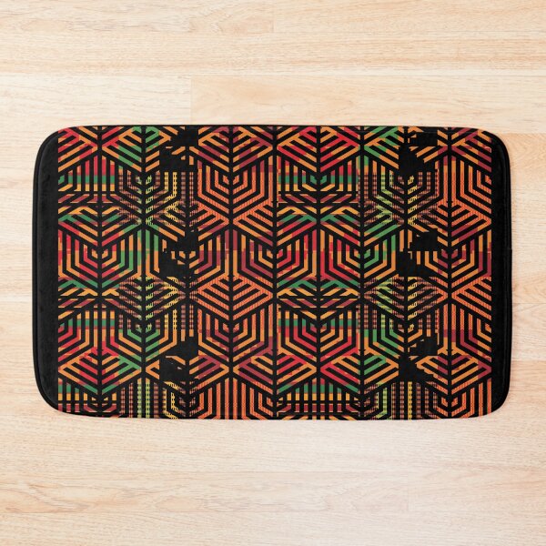 Item preview, Kente Pattern, Geometric Minimal, Love Africa  designed and sold by kentevibesshop.