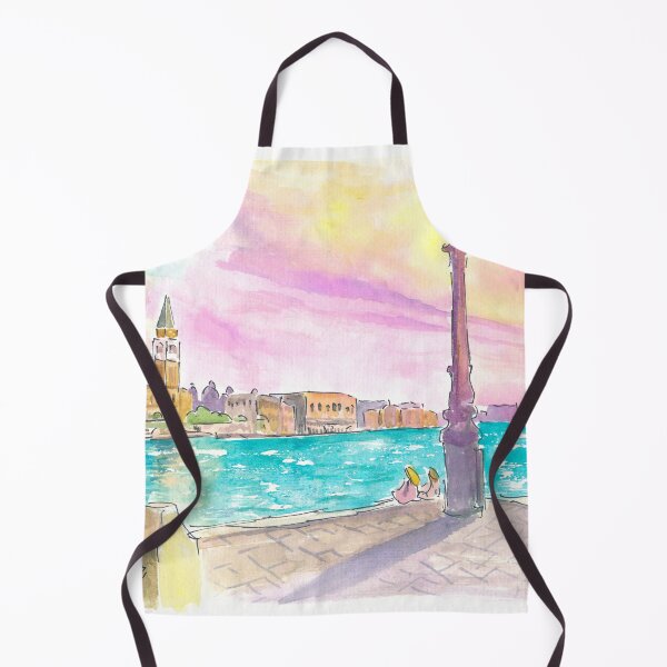Item preview, Venezia Punta della Dogana lonely Morning with St Marks View designed and sold by artshop77.