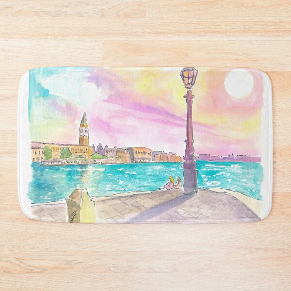 Item preview, Venezia Punta della Dogana lonely Morning with St Marks View designed and sold by artshop77.