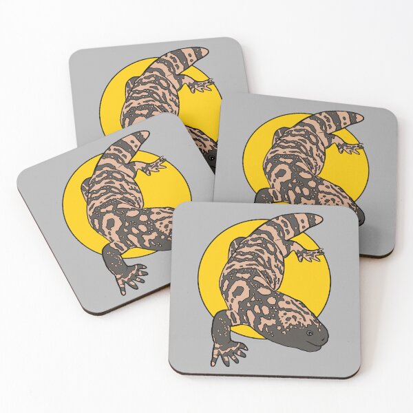 Item preview, Gila Monster on Yellow Circle designed and sold by Marian Murdoch.