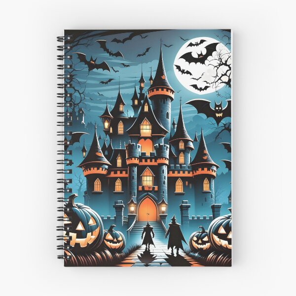 Item preview, Dark Halloween Wizard Castle Vector designed and sold by CreatureHouse95.