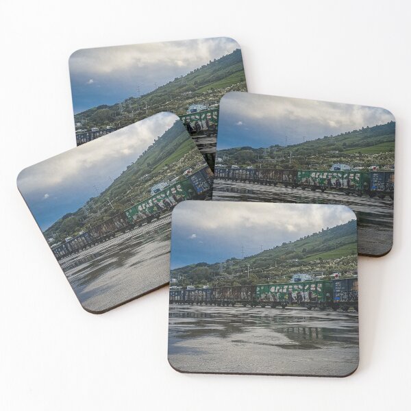 Item preview, Train trains bilbao goods spain railway rain designed and sold by frikitren.