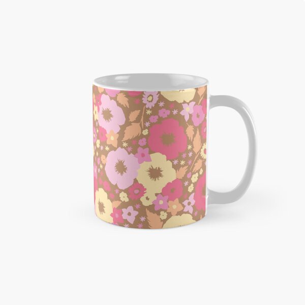 Item preview, BROWN BOHO WARM COLOURS MODERN FLOWERS designed and sold by blomastudios.