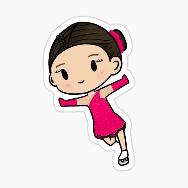 Item preview, Figure Skater Alydia Livingston designed and sold by Amanda Urban.