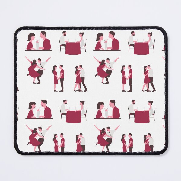 Item preview, Illustration of a couple of lovers on fun dates designed and sold by huape.