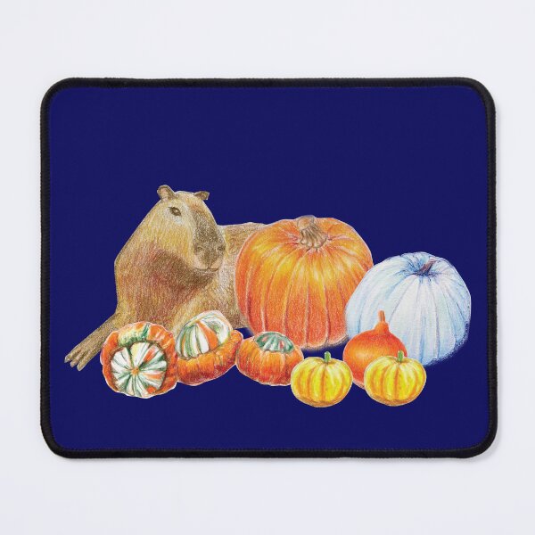 Item preview, Capybara’s pumpkins II designed and sold by umasharda.