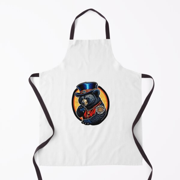 Item preview, The rococopunk American black bear sticker designed and sold by spoo-art.