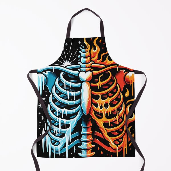 Item preview, Fire and Ice Skeleton Ribs designed and sold by Promptified.