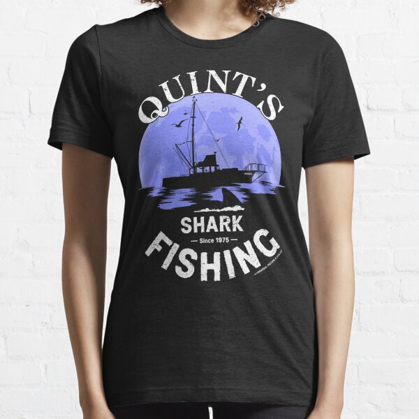 New Quint's Shark Fishing T-Shirt boys white t shirts funny t shirts  oversized t shirt Anime t-shirt funny t shirts for men