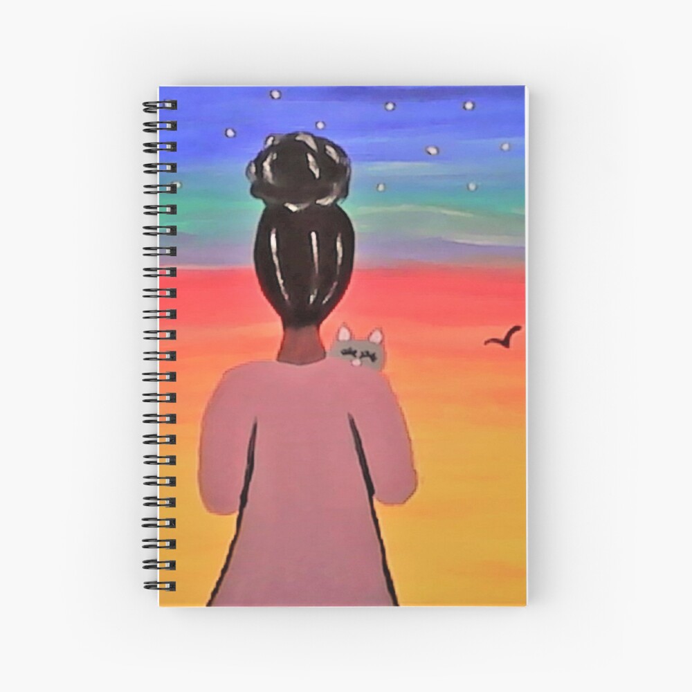 Contentment Spiral Notebook