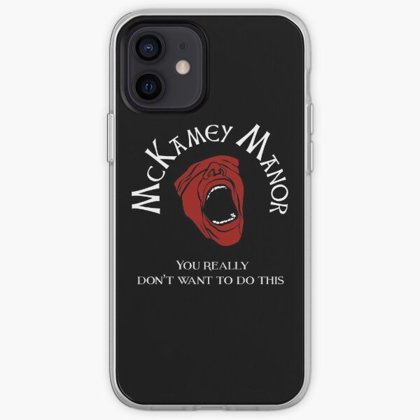 McKamey Manor Screaming Design iPhone Soft Case