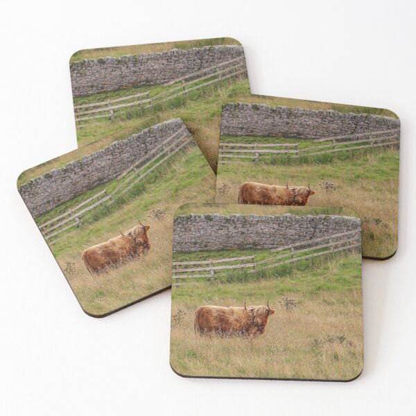 Item preview, Highland Cow In Bamburgh designed and sold by RStarArt.
