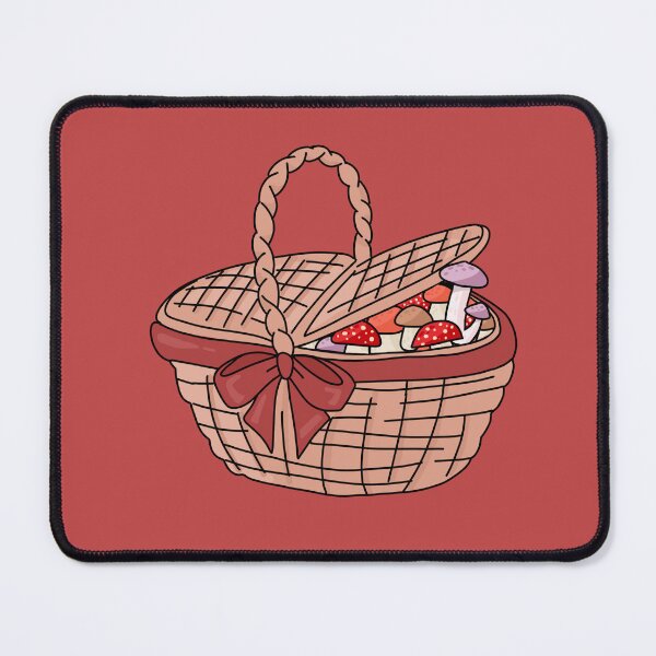 Item preview, Basket full of mushrooms designed and sold by ScarletDesigns3.