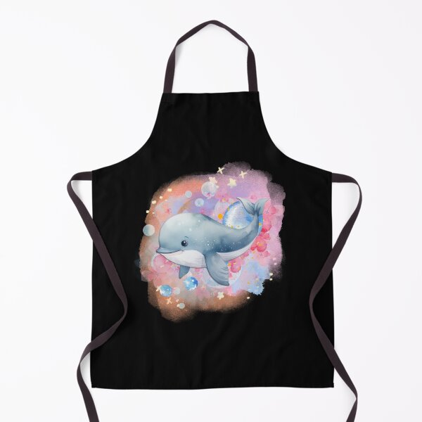 Item preview, Grey Beluga Whale Cute Watercolor Illustration designed and sold by kuremureDesign.