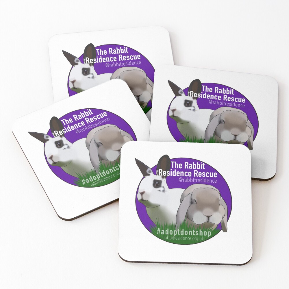 Item preview, Coasters (Set of 4) designed and sold by RabbitResidence.