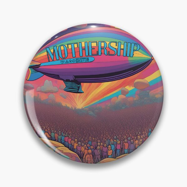 Item preview, Retro Art Psychedelic Led Mothership designed and sold by theflandonian.