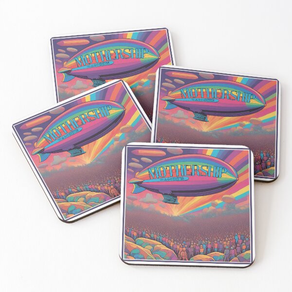 Item preview, Retro Art Psychedelic Led Mothership designed and sold by theflandonian.