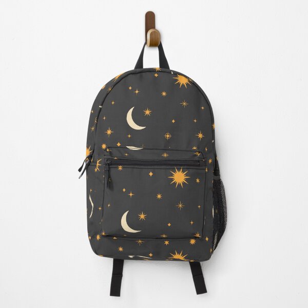Item preview, Retro Celestial Pattern 01 - Black designed and sold by Megs Lang.