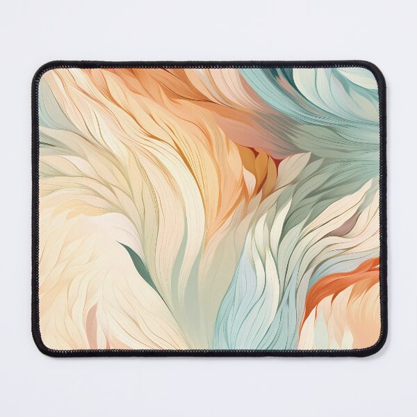 Item preview, Soft blue and peach fur texture designed and sold by the99thstudio.