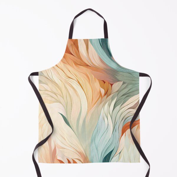 Item preview, Soft blue and peach fur texture designed and sold by the99thstudio.