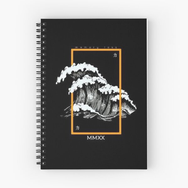 Aperçu de l'œuvre vagues noires créée et vendue par GOOFYYY.