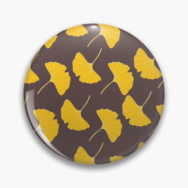 Item preview, Autumn Fall Yellow Ginkgo Leaves Pattern designed and sold by EspyDesignCo.