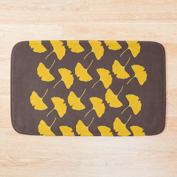 Item preview, Autumn Fall Yellow Ginkgo Leaves Pattern designed and sold by EspyDesignCo.